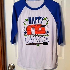 Baseball style shirt